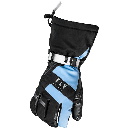 Fly Racing Highland Snowmobile Gloves - Black / Blue - 363-3953
