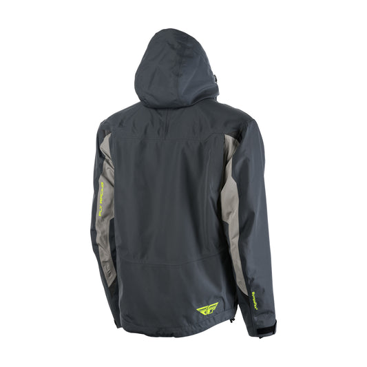 Fly Racing Incline Jacket Shell - Grey / Charcoal / Hi-Vis - 470-4101