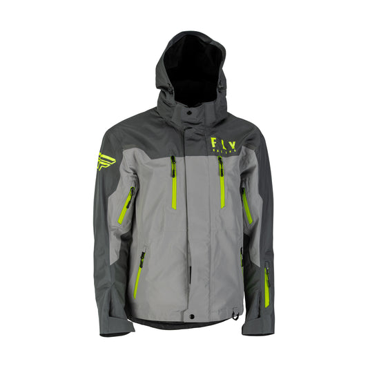 Fly Racing Incline Jacket Shell - Black / Grey / Hi-Vis - 470-4105
