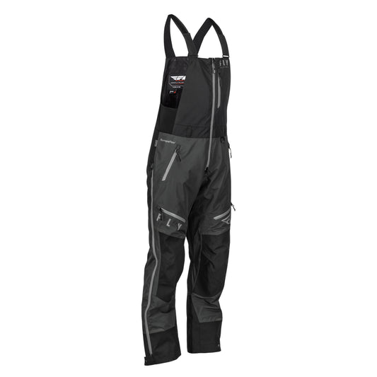 Fly Racing Incline Bib Shell - Black / Charcoal - 470-4242