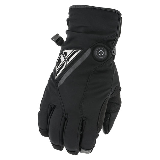 Fly Racing Title Heated Snowmobile Gloves - Black - 476-2931