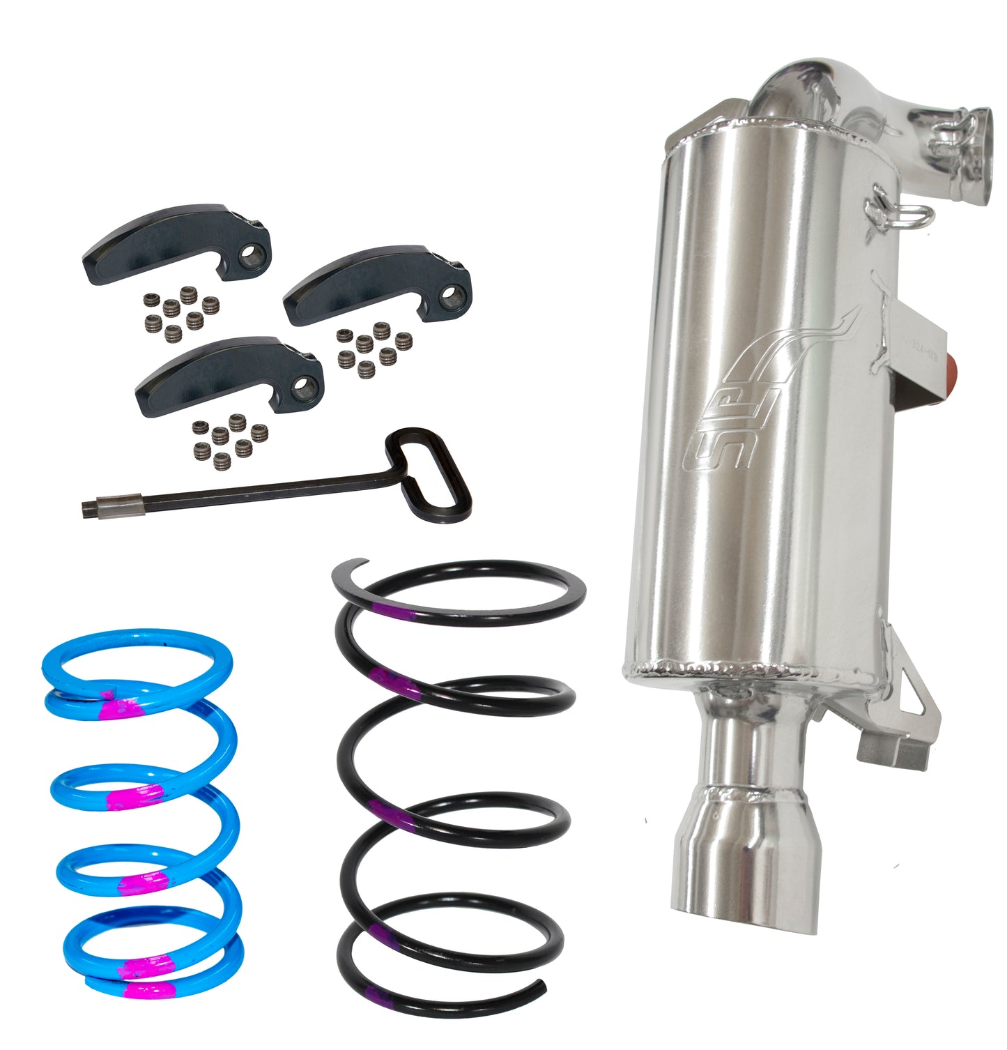 SLP Stage 1 Competition Series Kit for Polaris 800 AXYS RMK Models - 10-12,000' - 54-570C