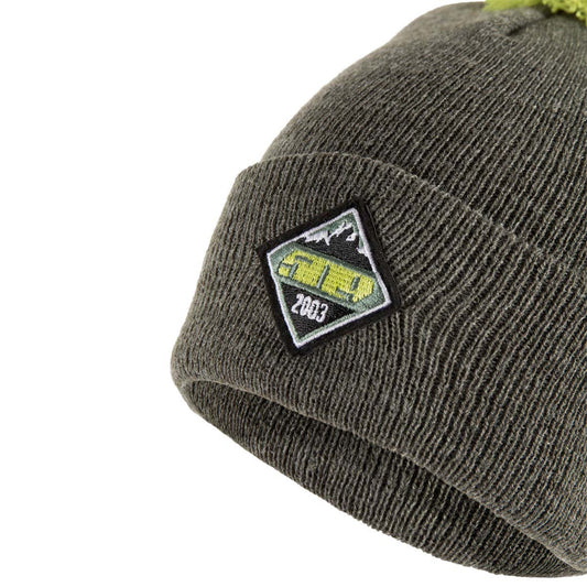 Cuffed Pom Beanie - Fresh Greens