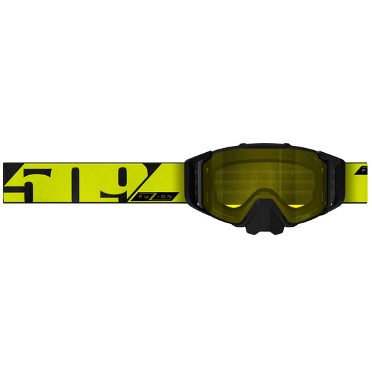 509 Sinister X6 Fuzion Goggle - Hi-Vis - Polarized Yellow Tint - F02004200