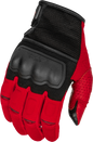 Fly Racing CoolPro Force Gloves - 476-4129 - Black/Red