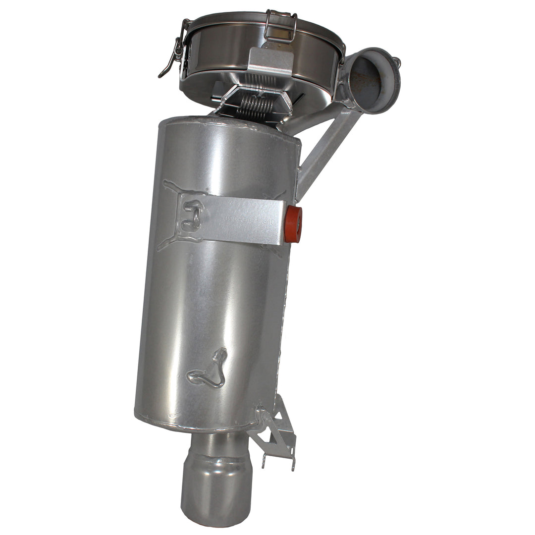 SLP PicNic'R Series Silencer for 800 AXYS RMK - Polished Silver Ceramic - 09-322