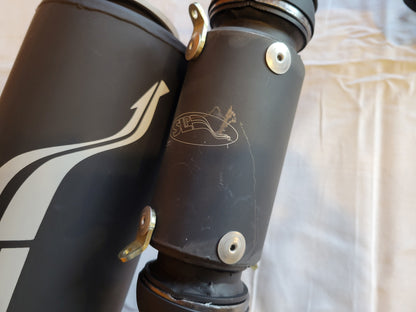 SLP Lightweight Series Silencer for 2022-26 Polaris 850 Boost Models - Matte Black Ceramic Coated - 09-340-S