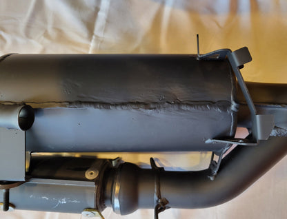 SLP Lightweight Series Silencer for 2022-26 Polaris 850 Boost Models - Matte Black Ceramic Coated - 09-340-S