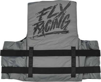 Fly Racing Nylon Flotation Life Vest - 221-30411 - Grey/Black