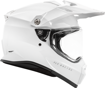 Fly Racing Trekker Solid Helmet - 73-7037 - White