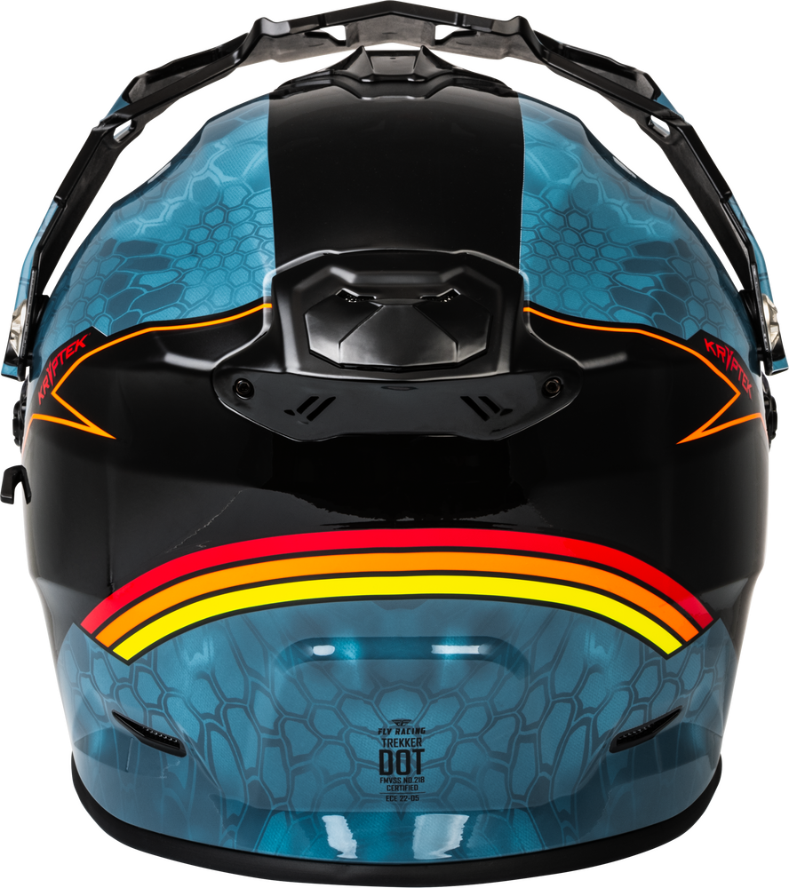 Fly Racing Trekker Kryptek Conceal Helmet - 73-7030 - Slate/Black/Red