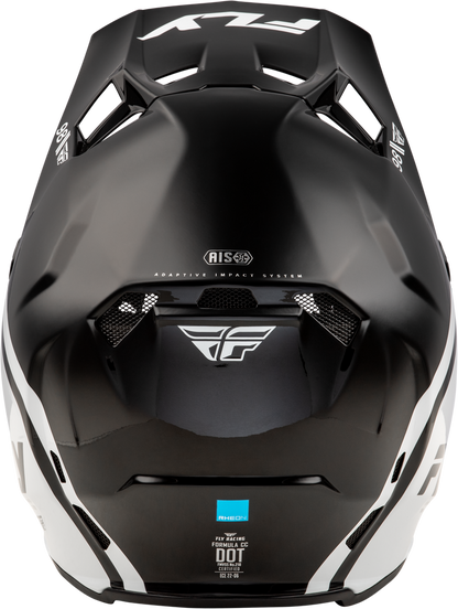 Fly Racing Formula-CC Objective Helmet - Black/White - 73-4349