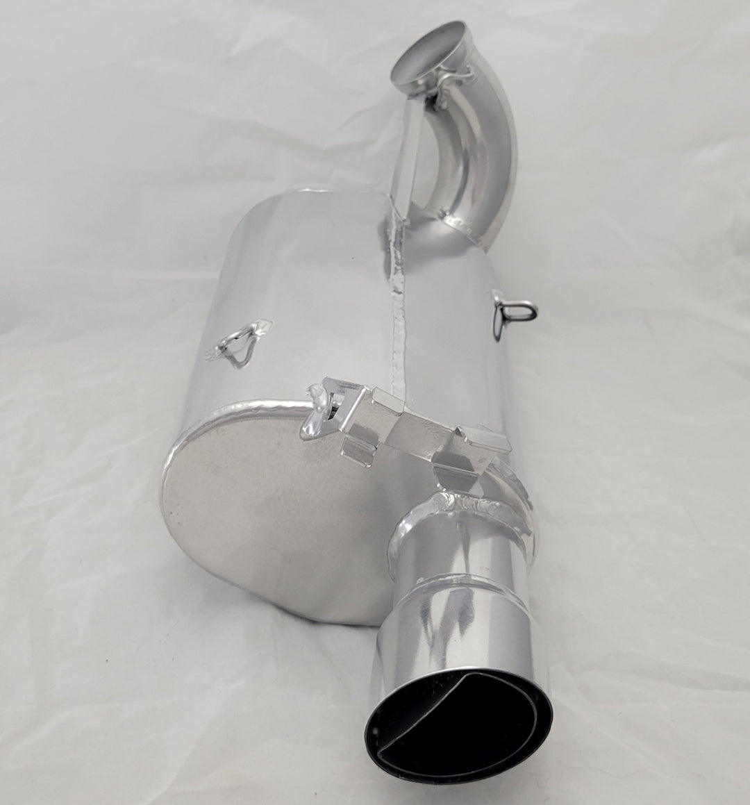 SLP Lightweight Series Silencer for Polaris AXYS 850 - Polished Silvr - 09-329-S