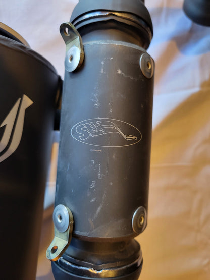 SLP Lightweight Series Silencer for 2022-26 Polaris 850 Boost Models - Matte Black Ceramic Coated - 09-340-S