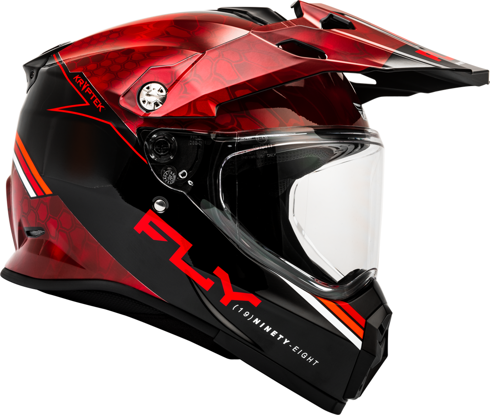 Fly Racing Trekker Kryptek Conceal Helmet - 73-7029 - Red/Black