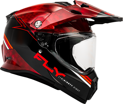 Fly Racing Trekker Kryptek Conceal Helmet - 73-7029 - Red/Black