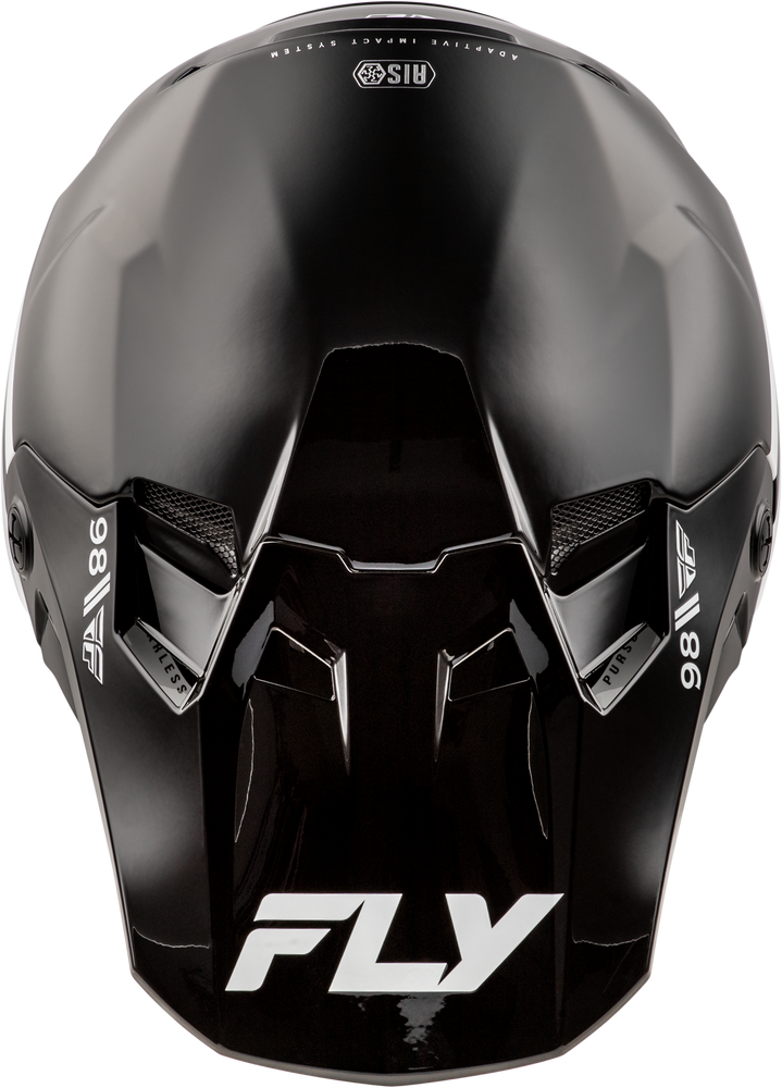 Fly Racing Formula-CC Objective Helmet - Black/White - 73-4349