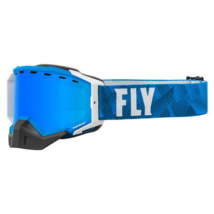 Fly Racing Zone Pro Snow Goggle - Blue/White - 37-50334
