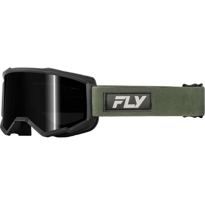 Fly Racing Focus Sand Goggle - Green / Black (2026)