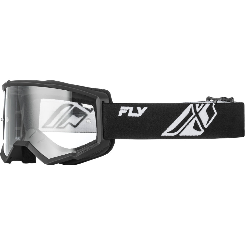Fly Racing Youth Focus Goggle - Black / White (2026)