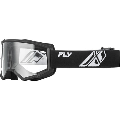 Fly Racing Youth Focus Goggle - Black / White (2026)