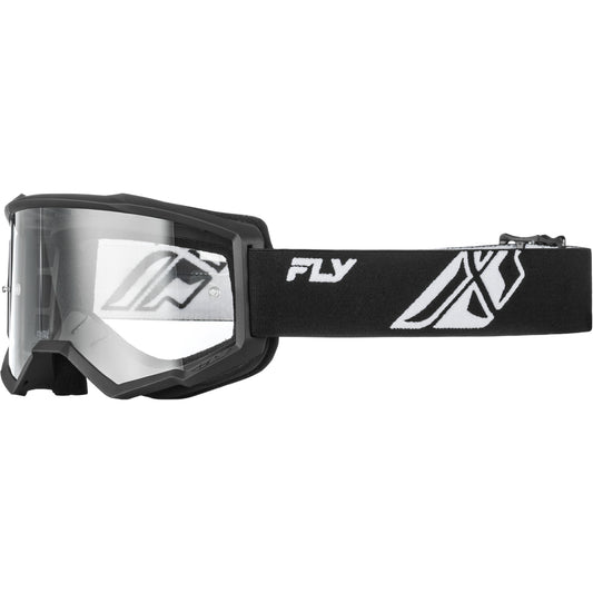 Fly Racing Youth Focus Goggle - Black / White (2026)