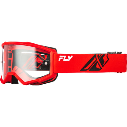 Fly Racing Youth Focus Goggle - Red / Black (2026)