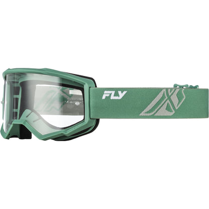 Fly Racing Youth Focus Goggle - Olive / Grey (2026)