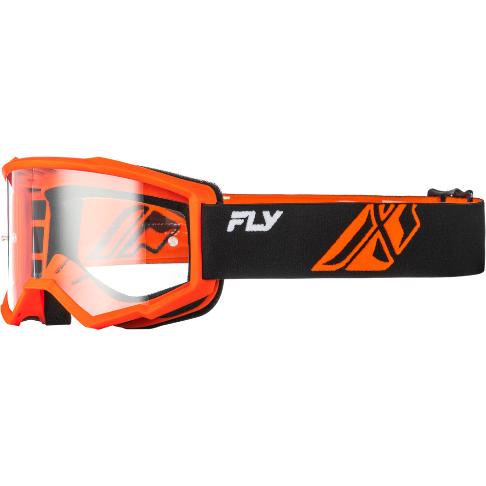 Fly Racing Youth Focus Goggle - Black / Orange (2026)