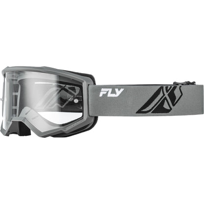 Fly Racing Youth Focus Goggle - Grey / Black (2026)