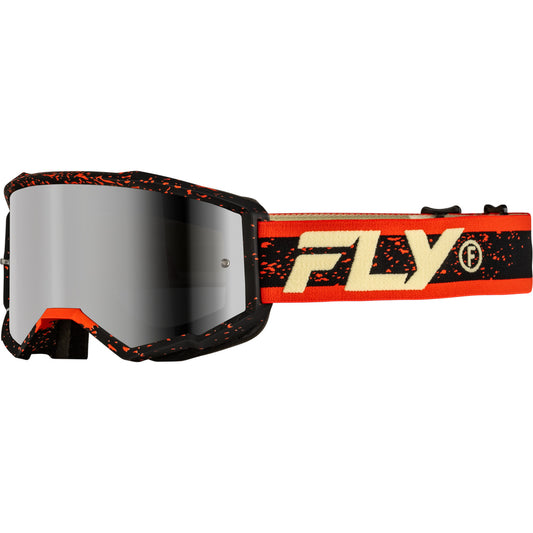 Fly Racing Youth Zone Goggle - Black / Red / Cream (2025)