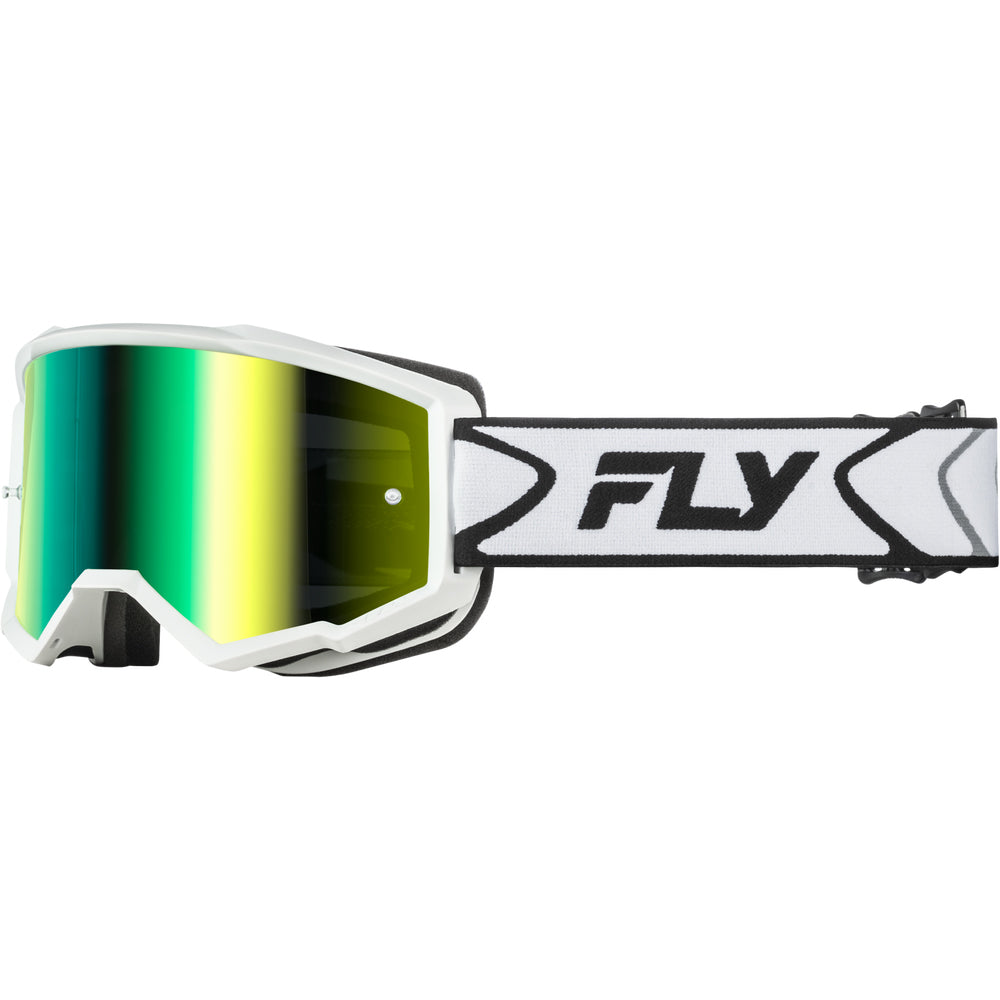 Fly Racing Youth Zone Goggle - White / Black (2026)