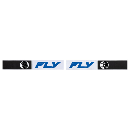 Fly Racing Zone Pro Goggle - White / Blue (2025)