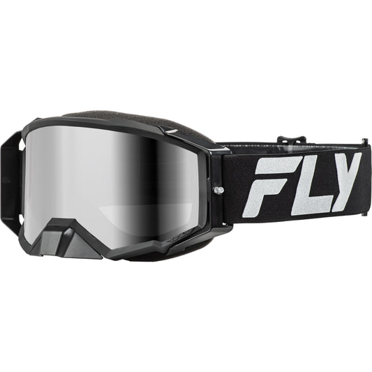 Fly Racing Zone Elite Goggle - Black / Silver (2024)