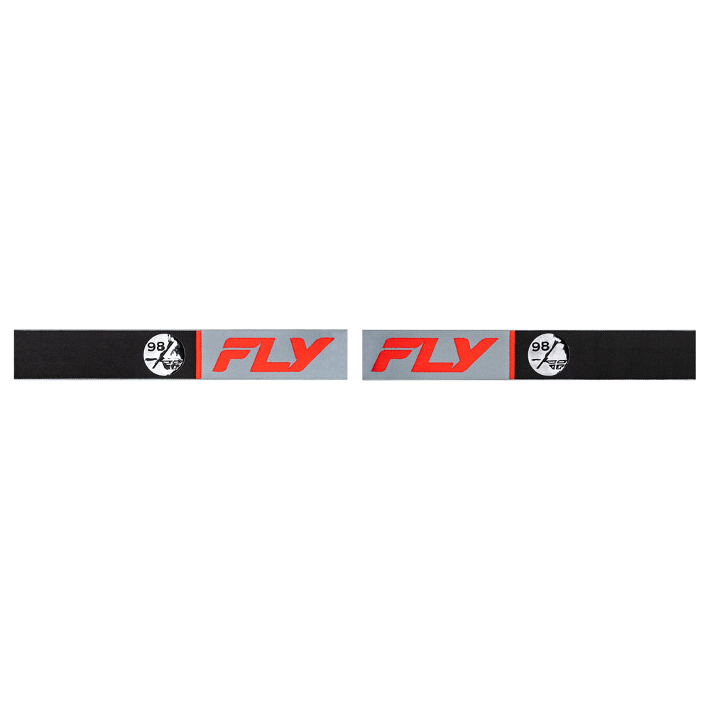 Fly Racing Zone Pro Goggle - Grey / Red (2025)