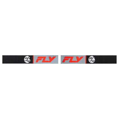Fly Racing Zone Pro Goggle - Grey / Red (2025)