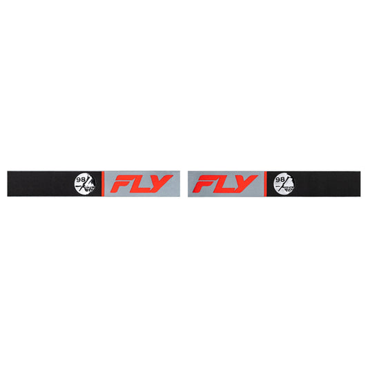 Fly Racing Zone Pro Goggle - Grey / Red (2025)