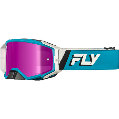 Fly Racing Zone Elite Goggle - Blue / White (2026)