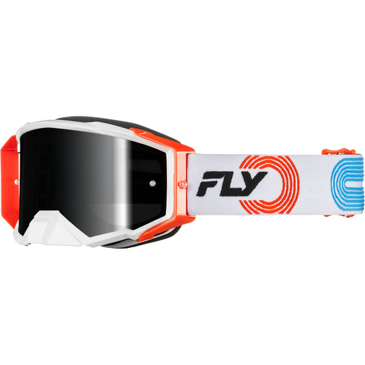 Fly Racing Zone Elite Goggle - Grey / Red / Blue (2026)