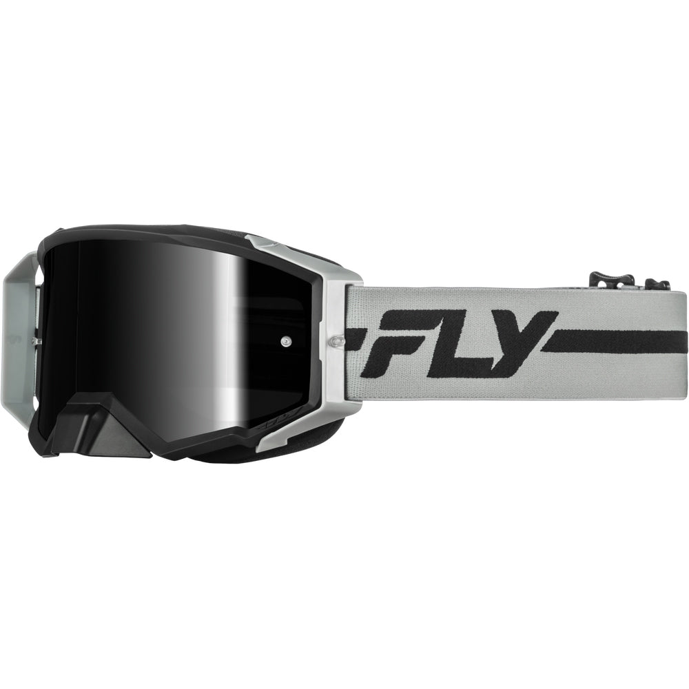 Fly Racing Zone Pro Goggle - Grey / Black (2026)