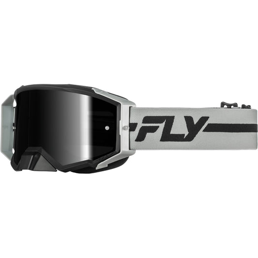 Fly Racing Zone Pro Goggle - Grey / Black (2026)