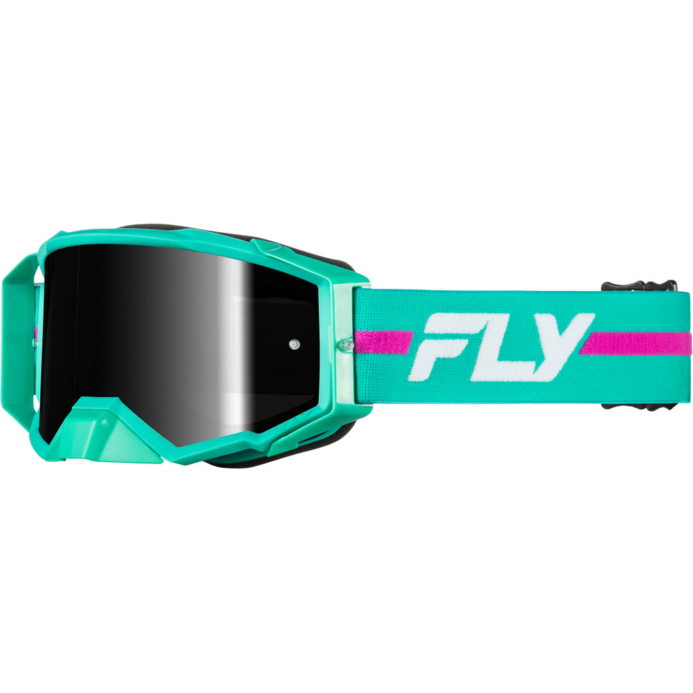 Fly Racing Zone Pro Goggle - Teal / Purple (2026)