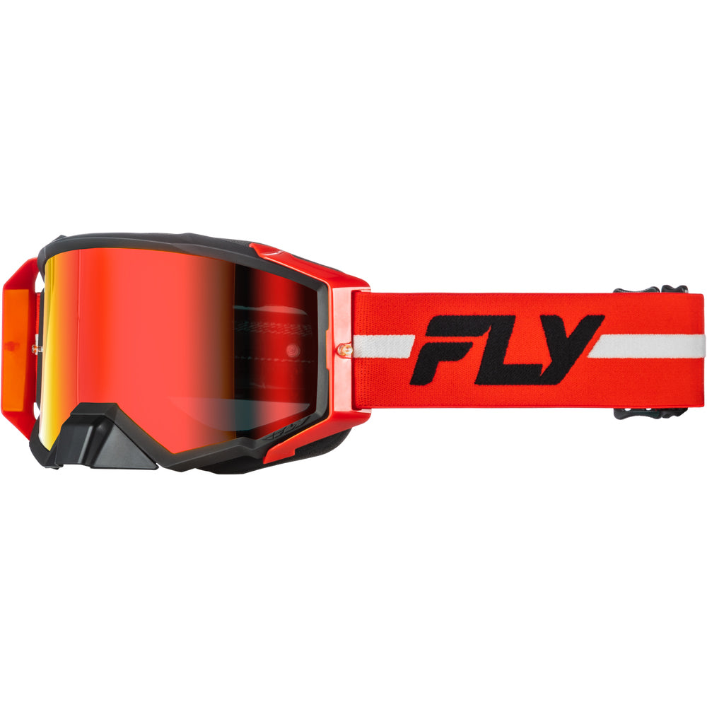 Fly Racing Zone Pro Goggle - Red / Black / Grey (2026)