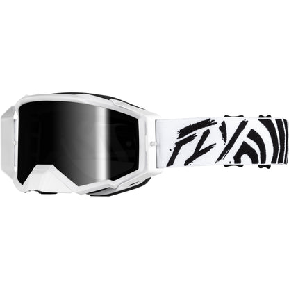Fly Racing Zone Elite Goggle - Black / White (2025)