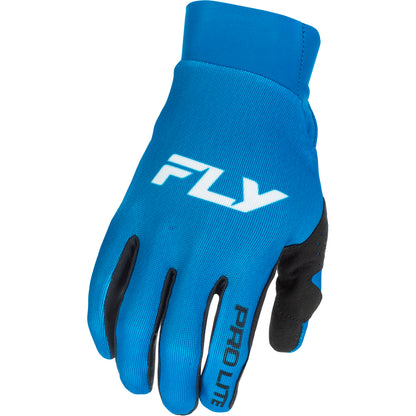 Fly Racing Pro Lite Gloves - Blue with White