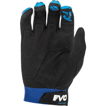 Fly Racing Evolution DST Gloves - Blue with White