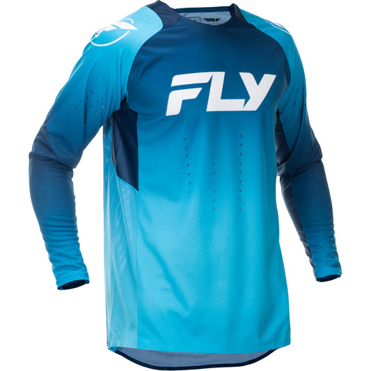 Fly Racing Evolution DST Jersey - Blue with White