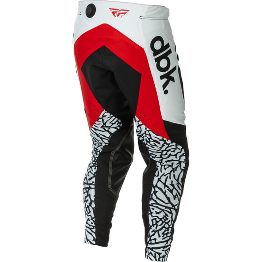 Fly Racing Evolution DST dbk Pants - Black, White and Red