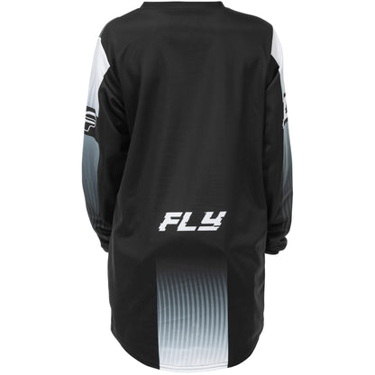 Fly Racing Youth F-16 Jersey - Black with White
