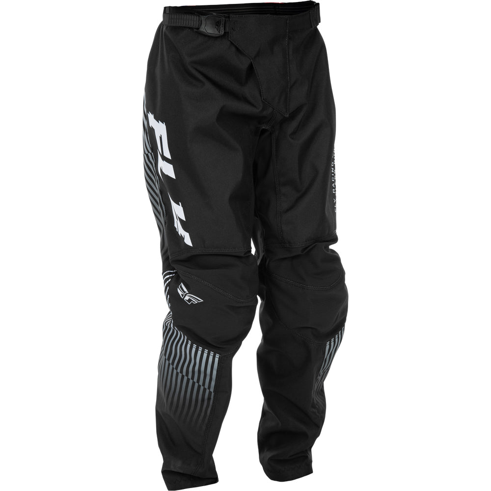 Fly Racing Youth F-16 Pants - Black with White